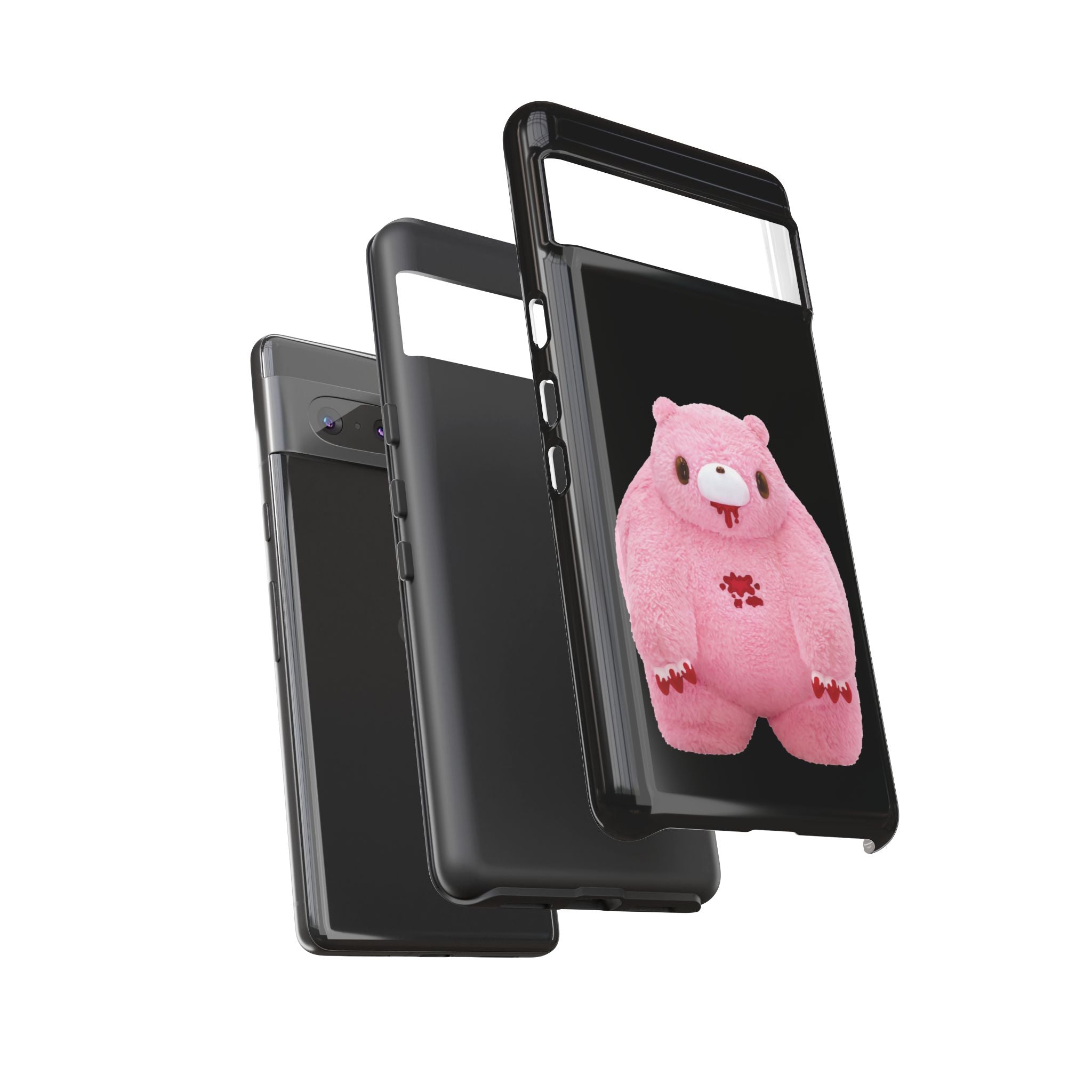 Chubby Gloomy Plush Tough Phone Case