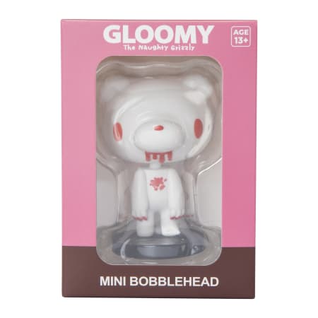 Gloomy Bear Mini Bobblehead Figurine [WHITE]