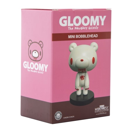 Gloomy Bear Mini Bobblehead Figurine [WHITE]