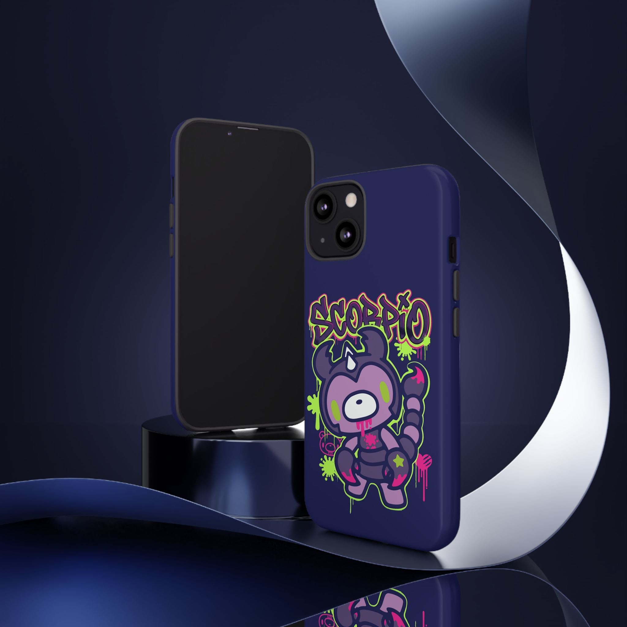 Zodiac Scorpio Gloomy Bear Phone Case