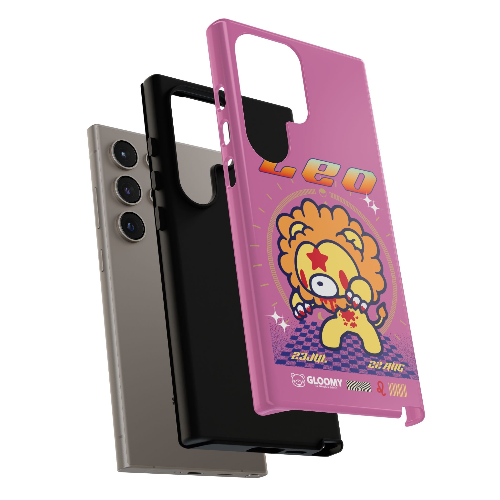 Zodiac Leo gloomy bear Phone Case