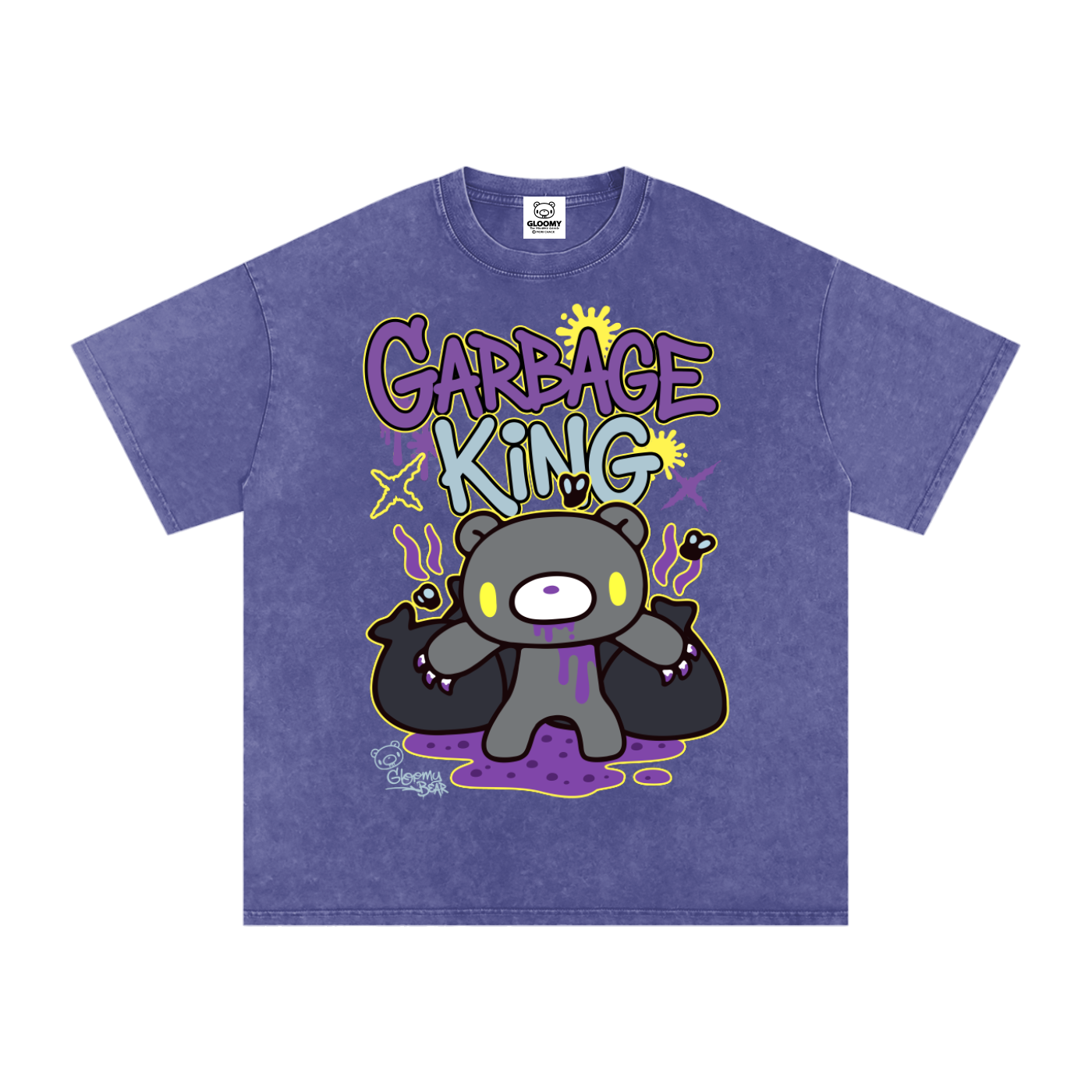 Gloomy Trash Collections Acid Wash T