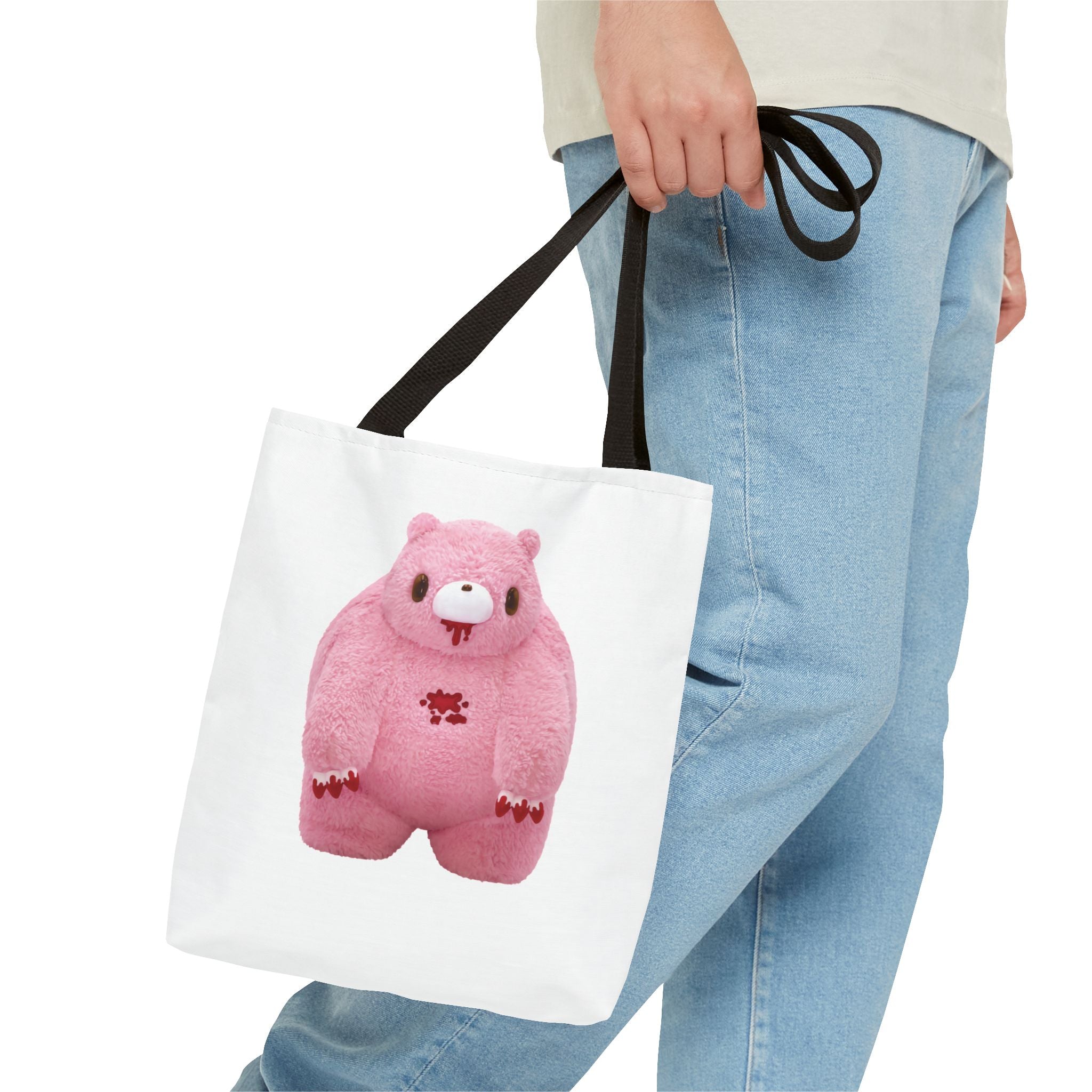CHUBBY GLOOMY BEAR- Tote Bag