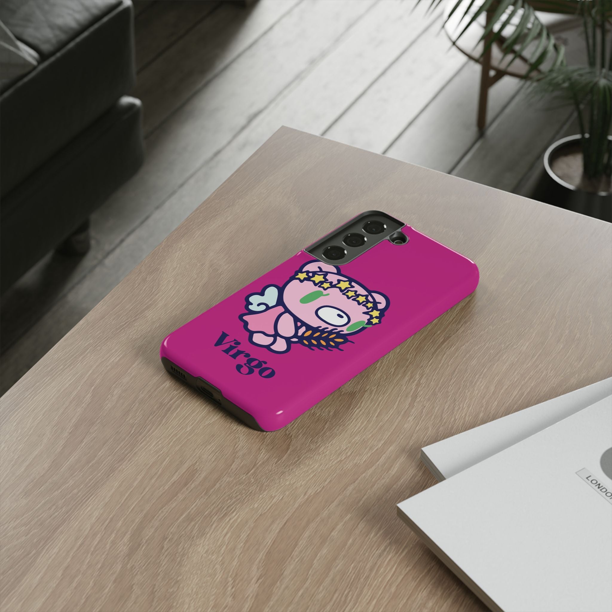 Zodiac Virgo gloomy bear Phone Case