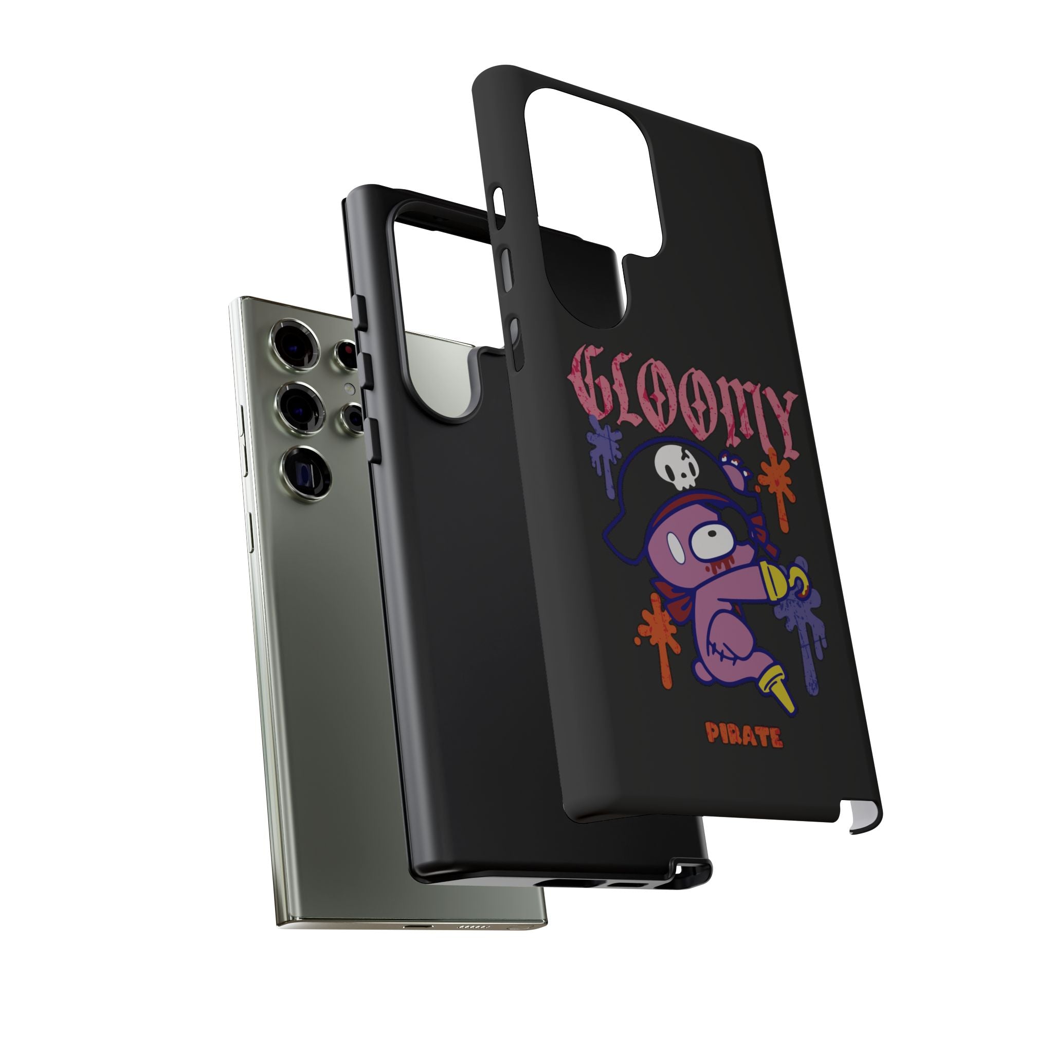 gloomy bear Halloween pirate Phone Case