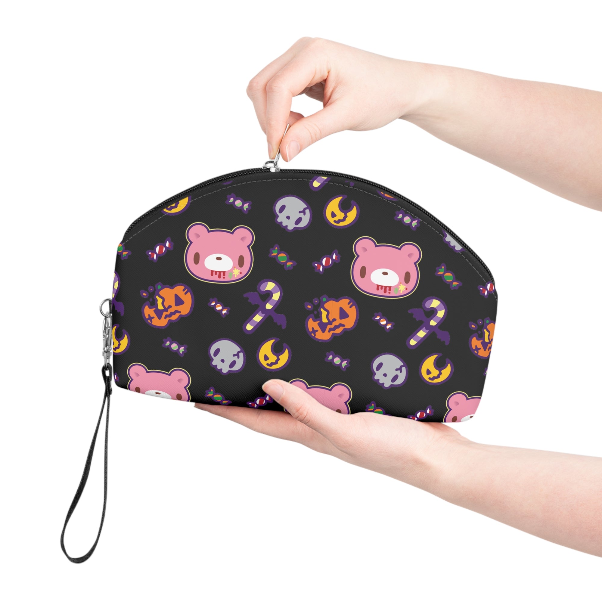Halloween Candy Gloomy Bear - Makeup Bag