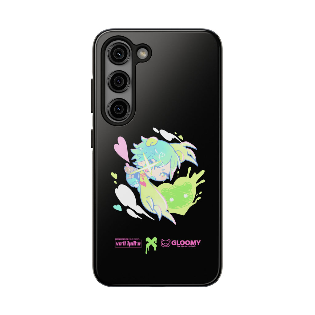 VA-11 HALL-A x Gloomy Bear Sei - iPhone Case