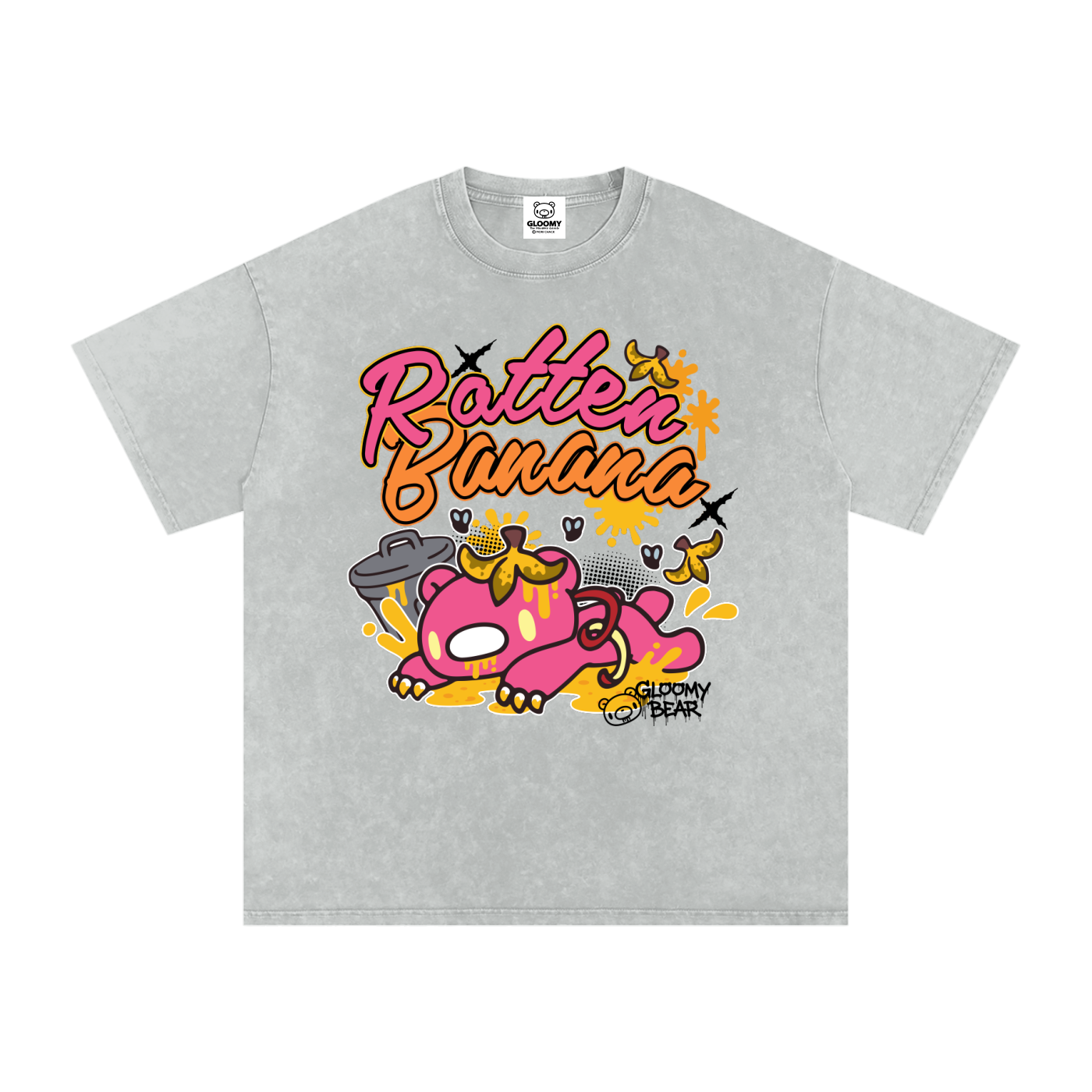 Gloomy Trash Collections Acid Wash T