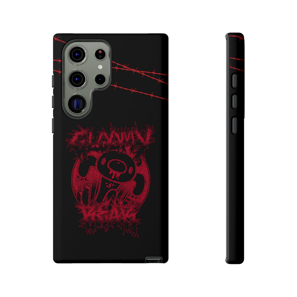 Gloomy Bear Metal Show Red Phone Case