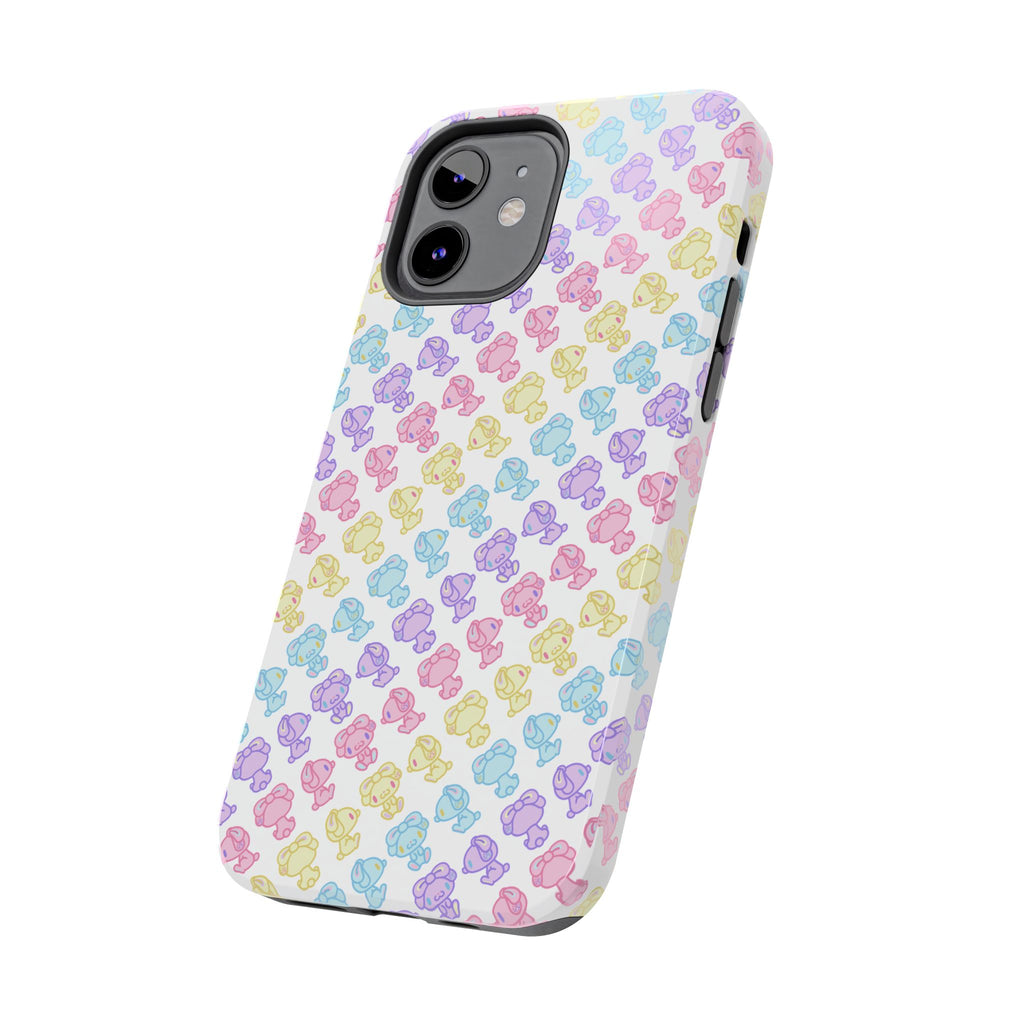 Rotating Pastel All Purpose Bunny - iPhone Case