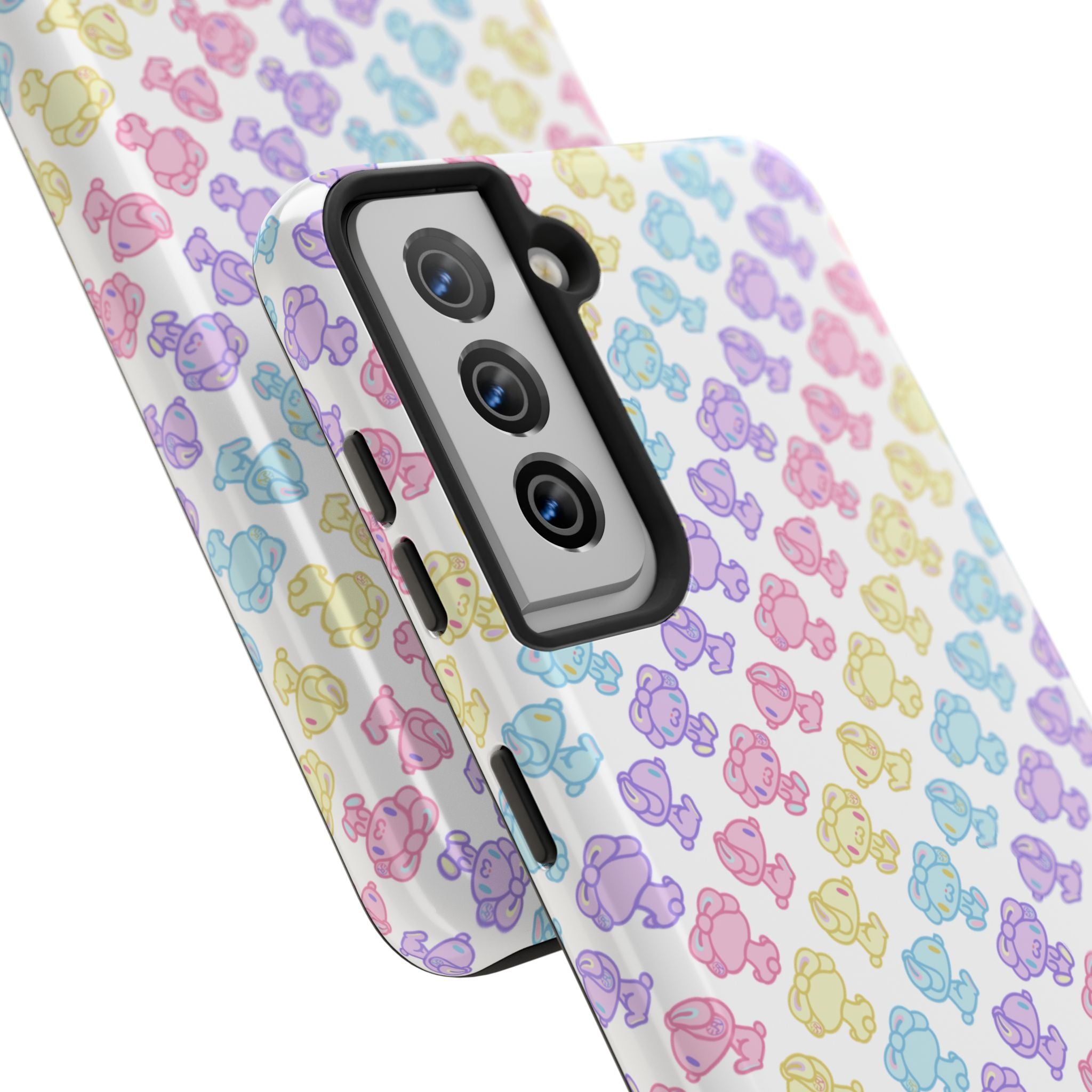 Rotating Pastel All Purpose Bunny - iPhone Case