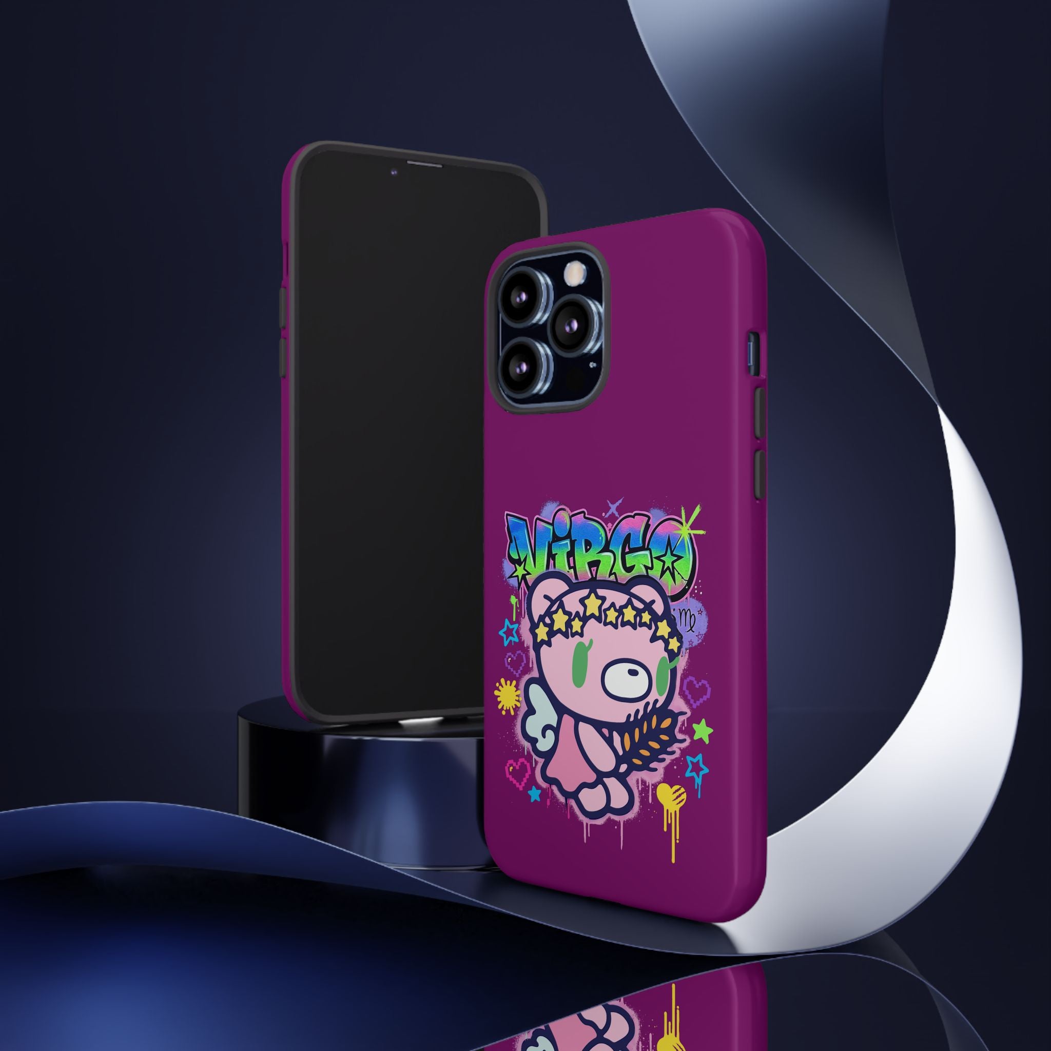 Zodiac Virgo  Gloomy Bear  Phone Case