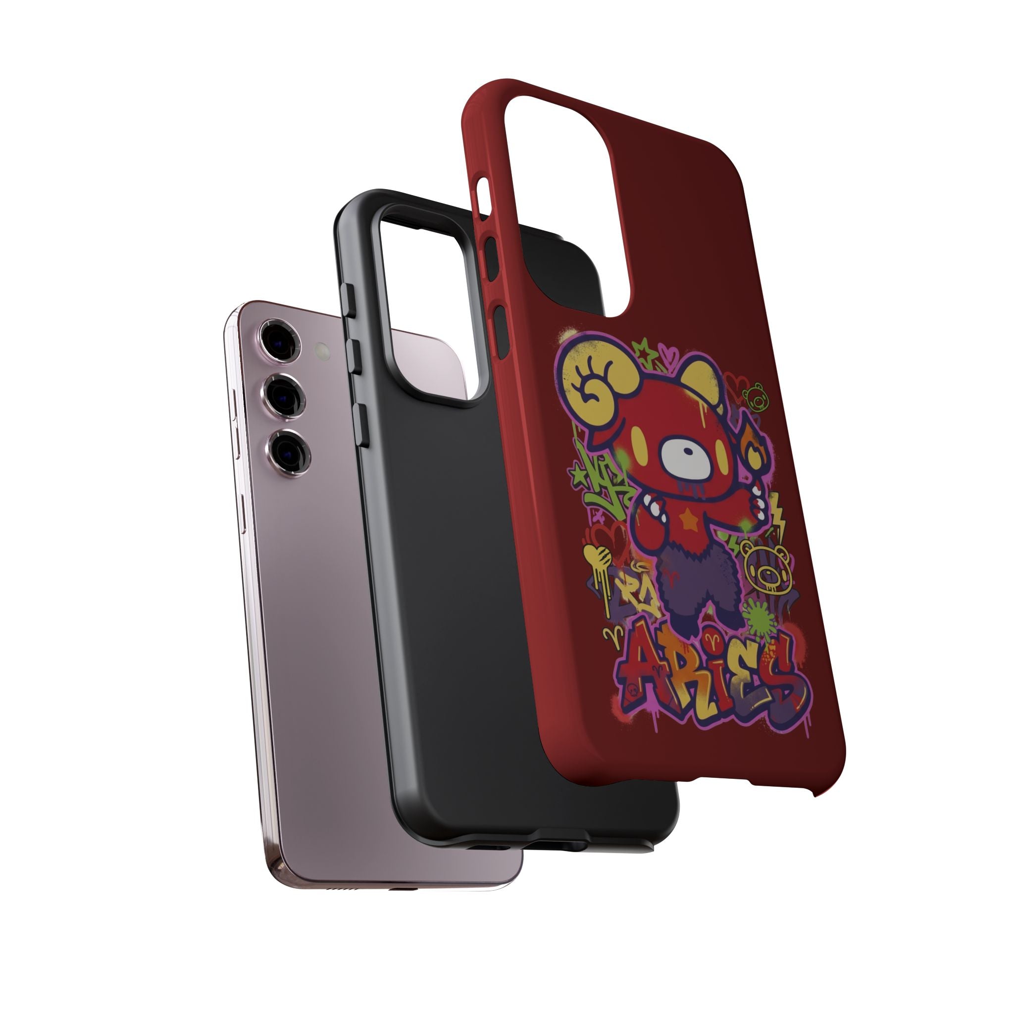 Zodiac Aries  Gloomy Bear Phone Case