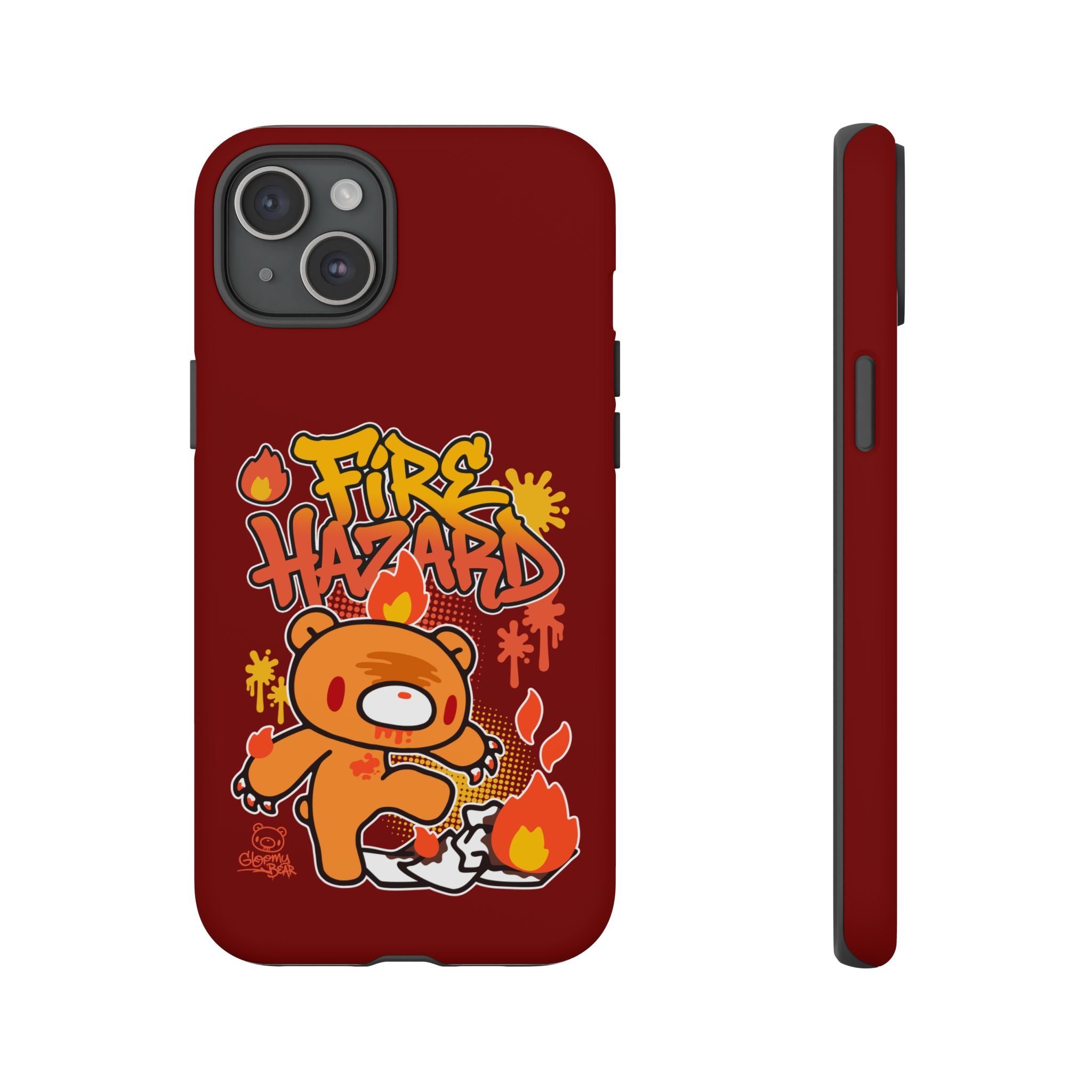 Gloomy Fire trash Phone Case