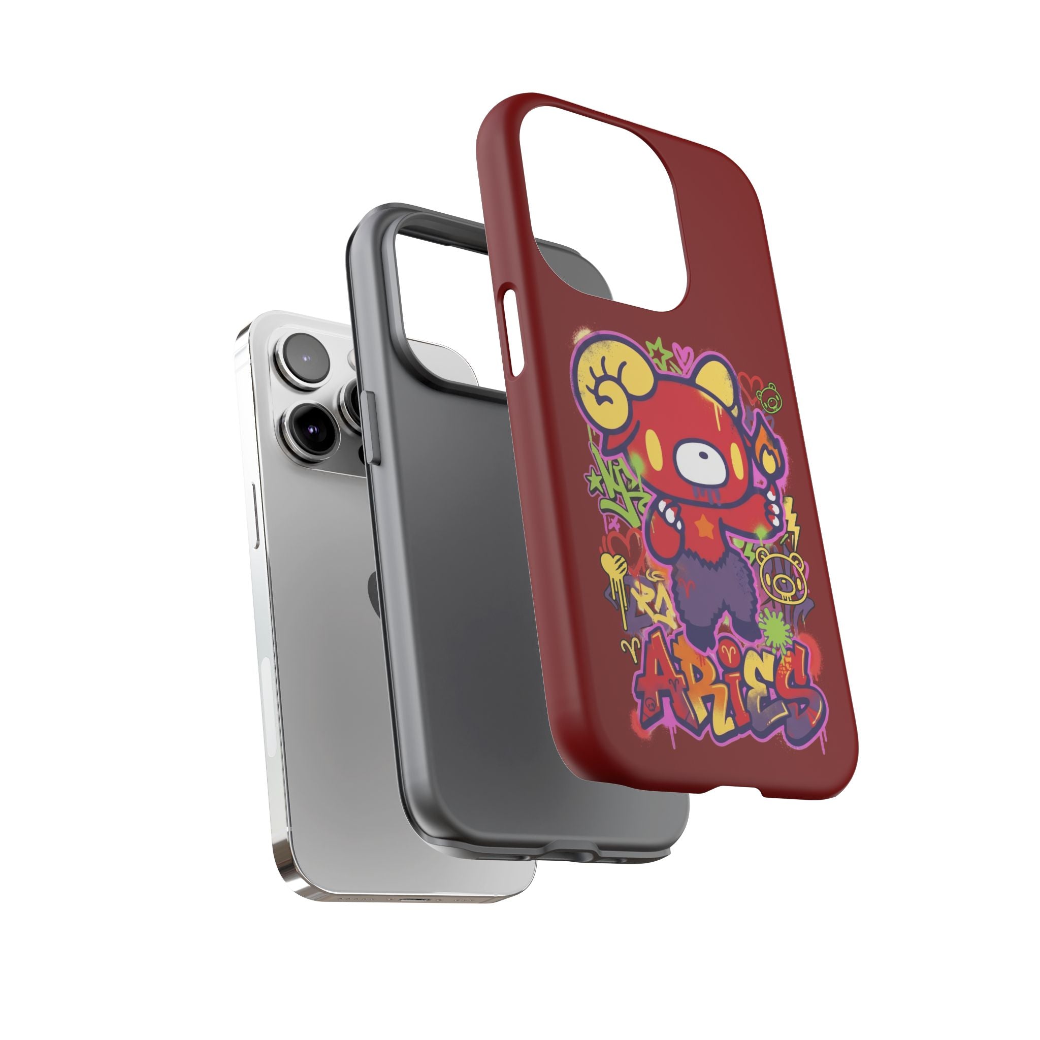 Zodiac Aries  Gloomy Bear Phone Case