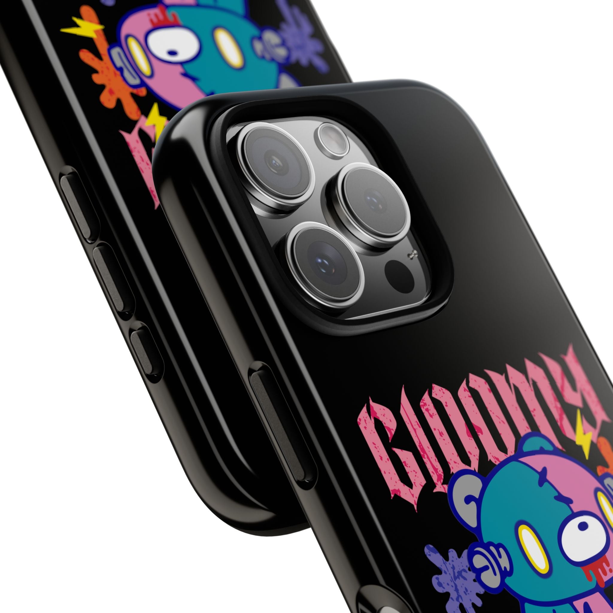 gloomy bear Halloween patchwork Phone Case