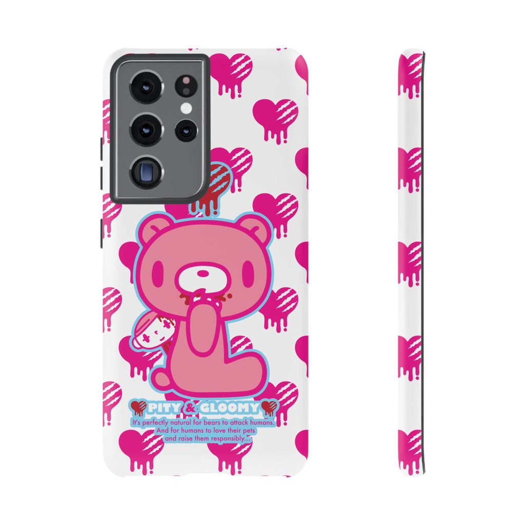 Gloomy Bear White - Tough Phone Case