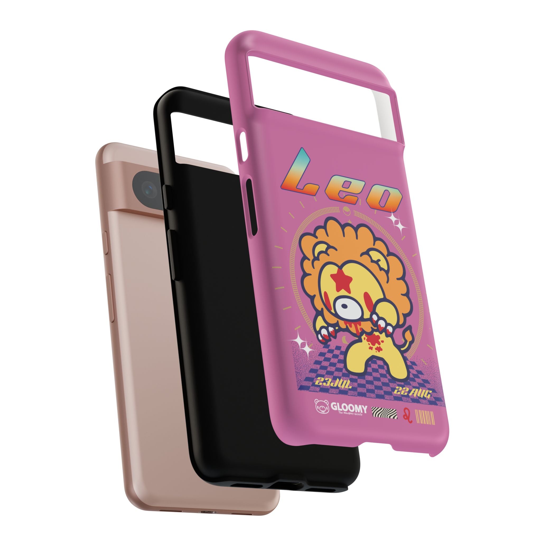 Zodiac Leo gloomy bear Phone Case