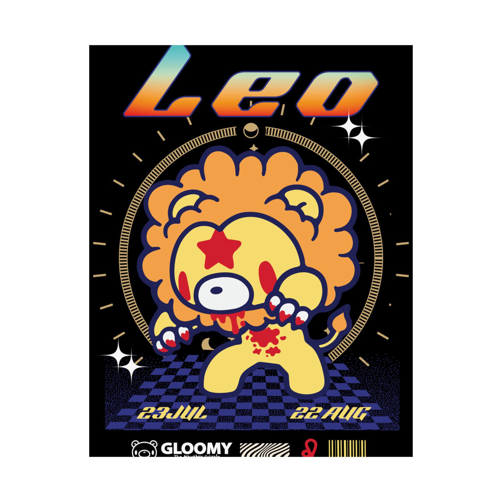 Leo Zodiac Satin Posters (300gsm)