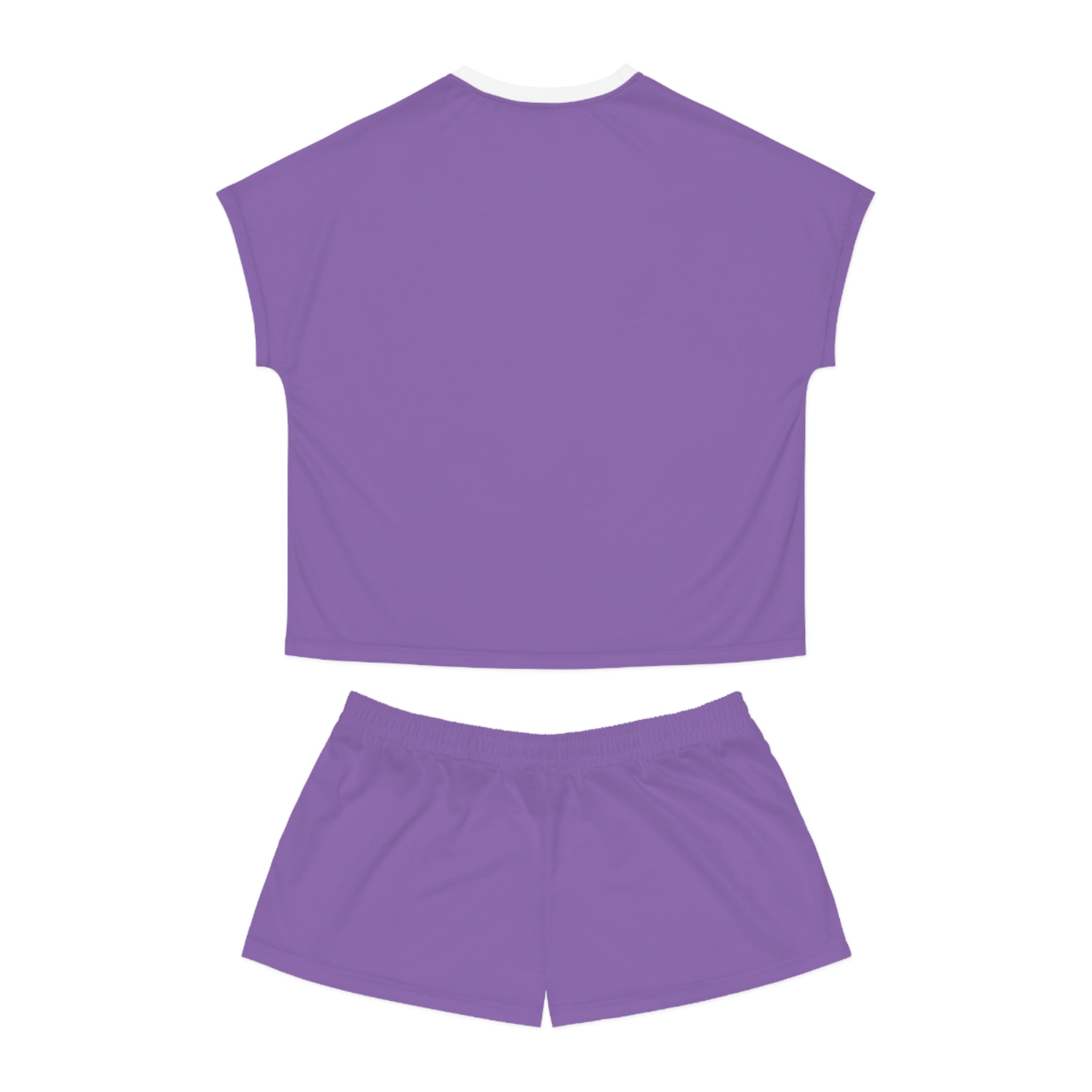 Chubby Gloomy Bear Y2K - Women's Short Pajama Set (AOP)