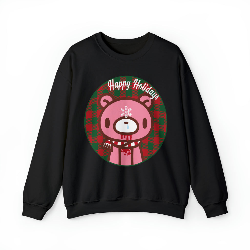 Happy Holidays Gloomy Bear - Unisex Heavy Blend™ Crewneck Sweatshirt