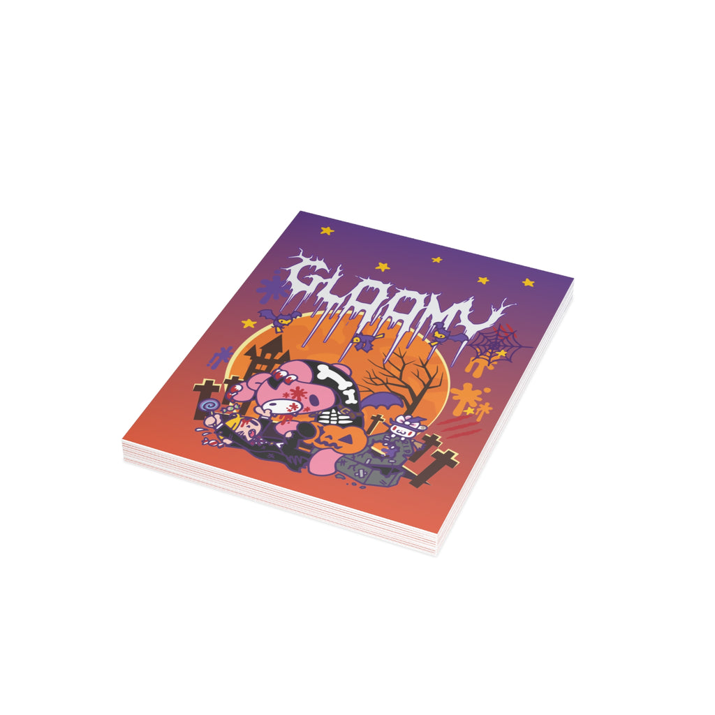 Gloomy Bear Halloween SpookyVille Postcard Bundles (envelopes included)