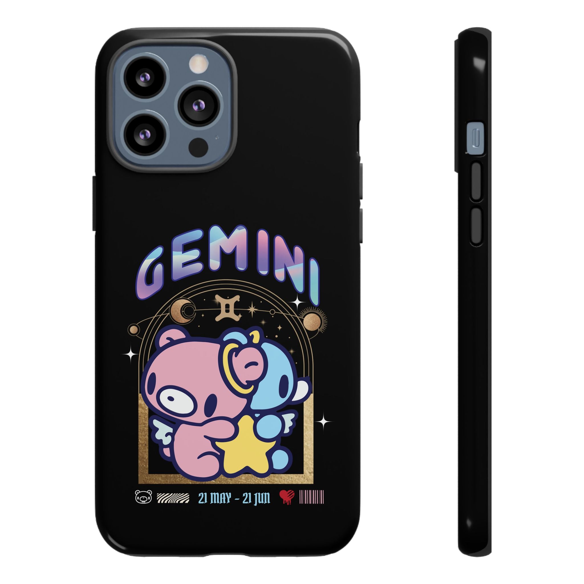 Gloomy gemini Phone Case