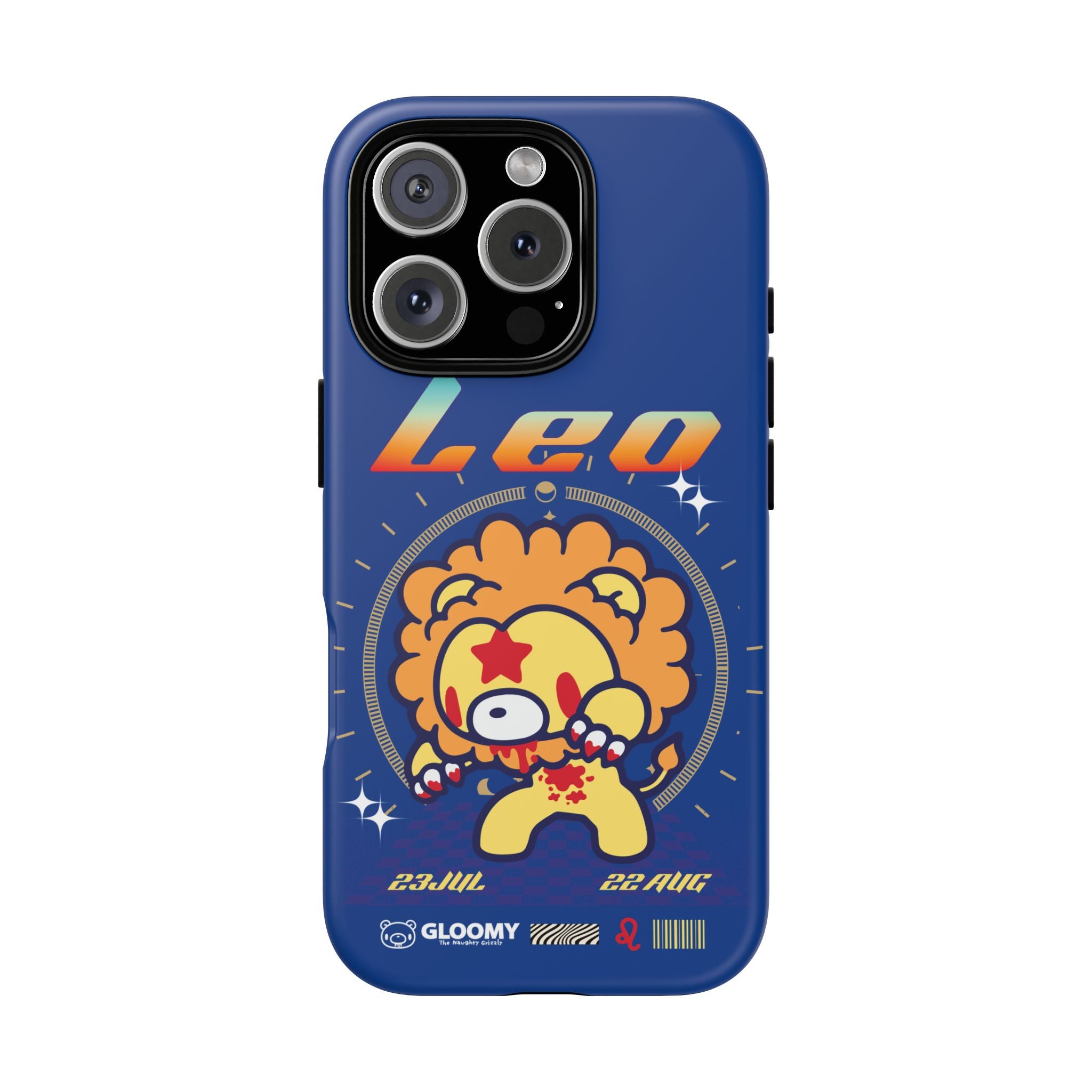 Zodiac Leo gloomy bear Phone Case