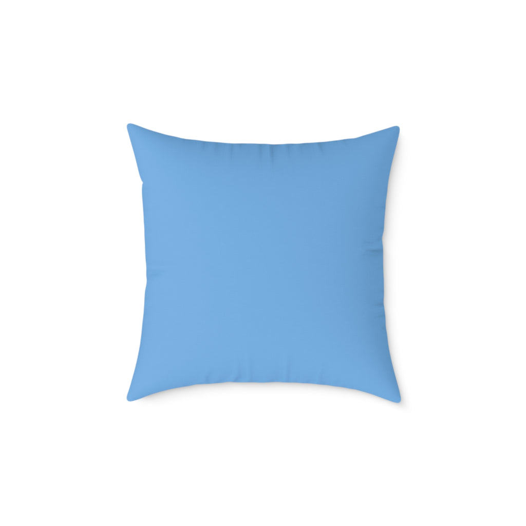 Gloomy Gemini Zodiac Square Poly Canvas Pillow