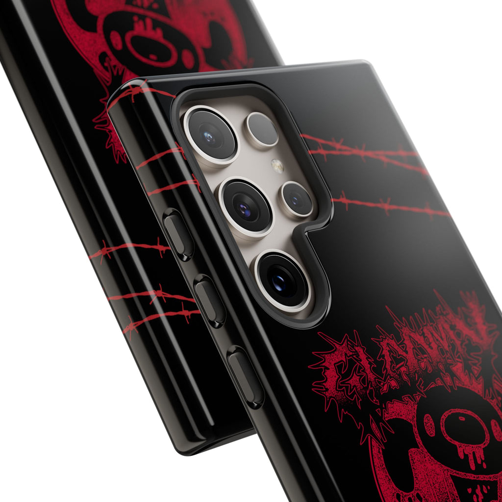 Gloomy Bear Metal Show Red Phone Case