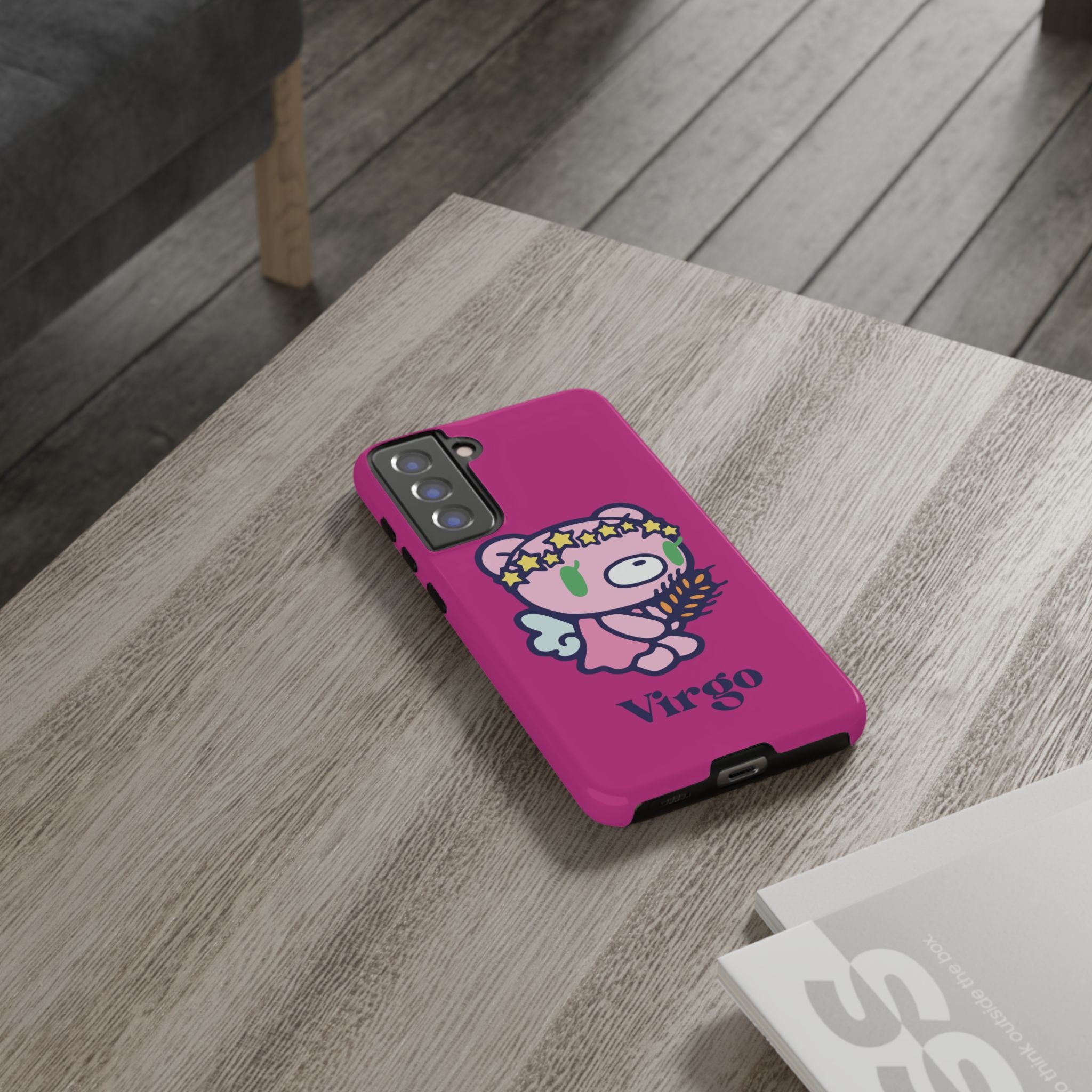 Zodiac Virgo gloomy bear Phone Case