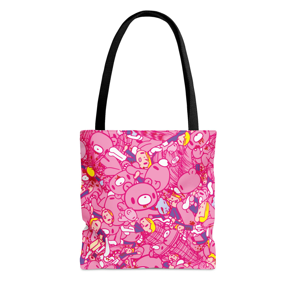 Gloomy & Pity Chaos [PINK] - Canvas Tote Bag