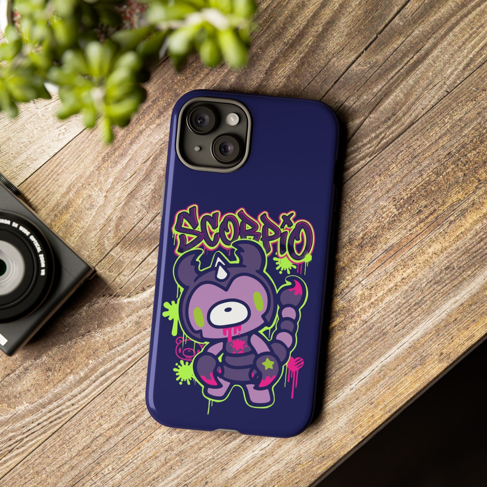 Zodiac Scorpio Gloomy Bear Phone Case