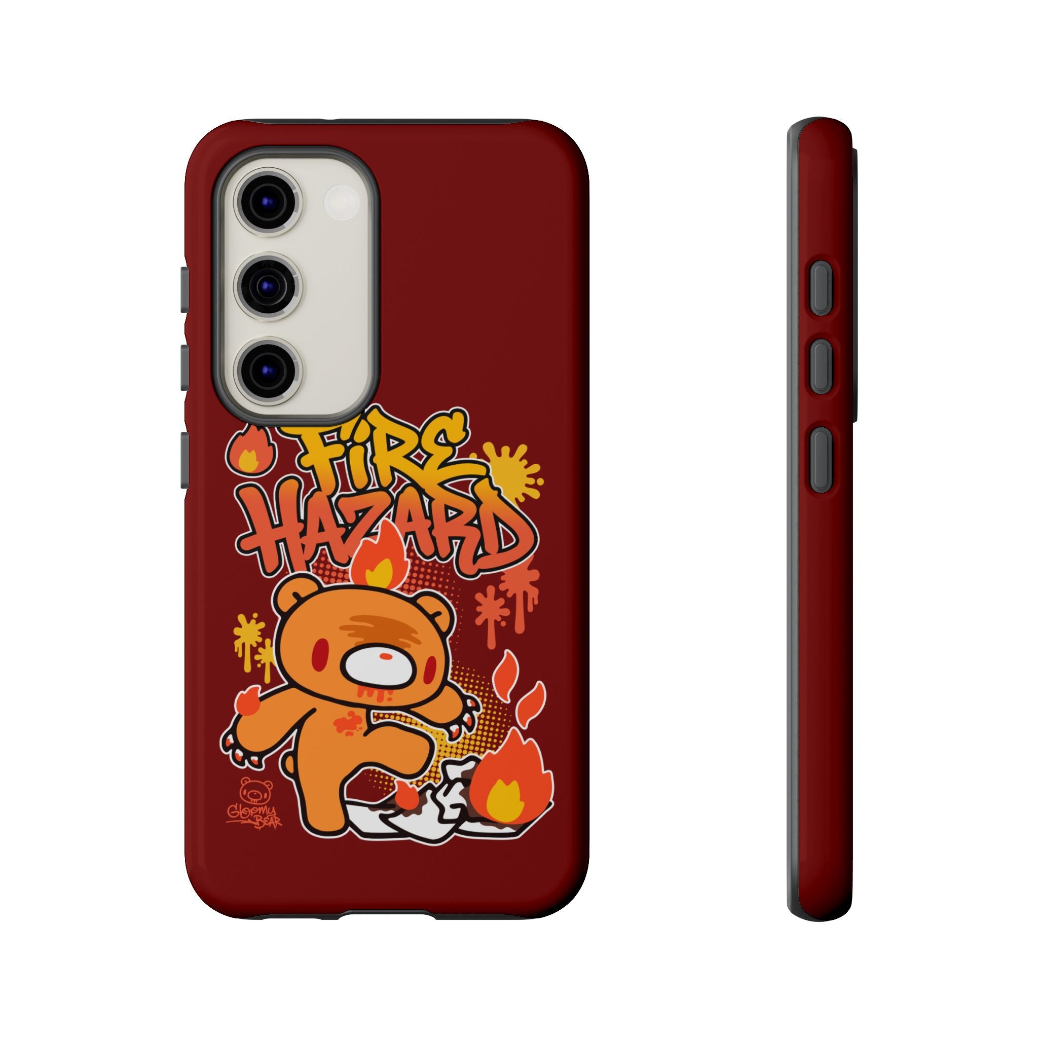 Gloomy Fire trash Phone Case