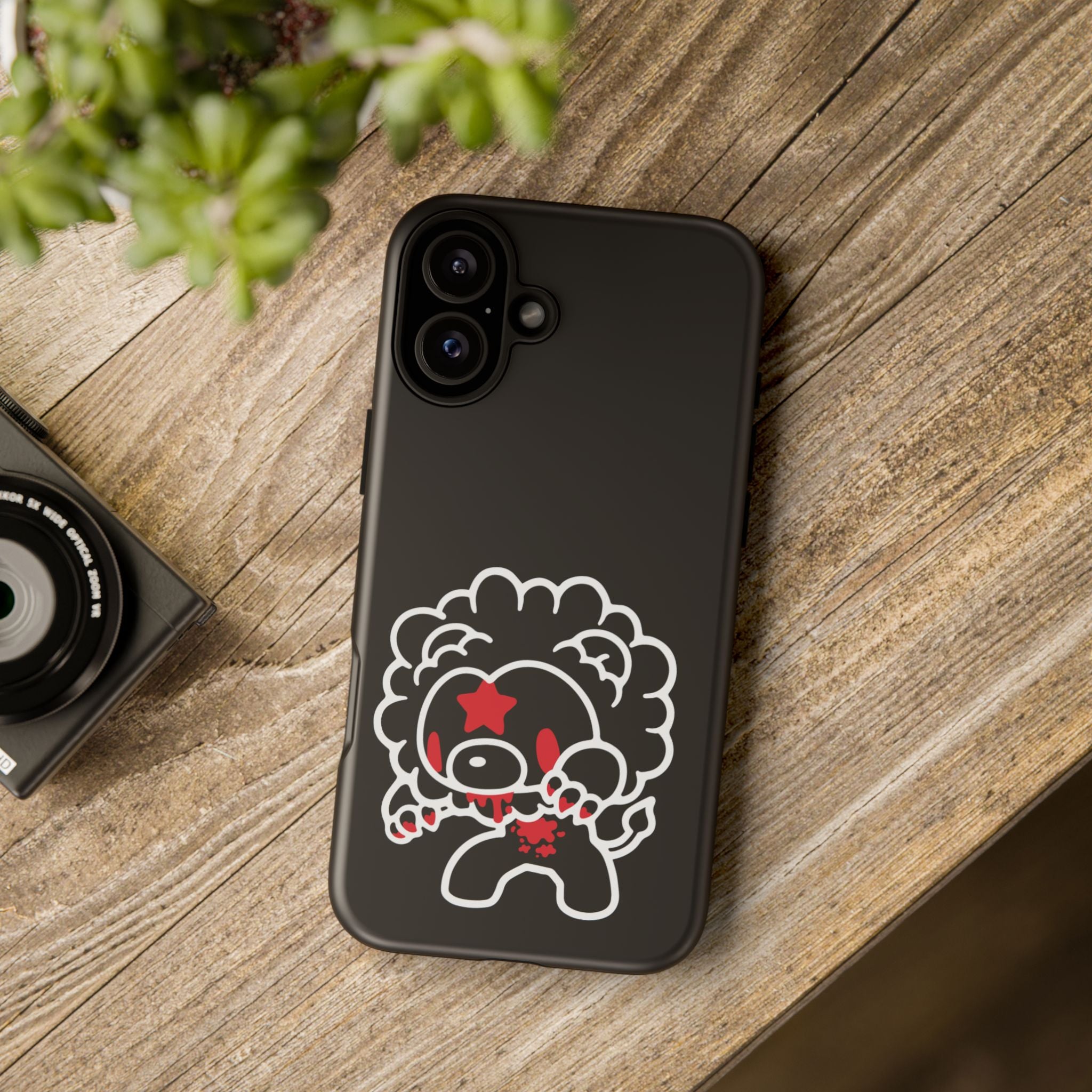 Zodiac Leo gloomy bear Phone Case