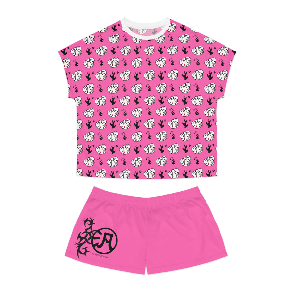 All Purpose Bunny Y2K [PINK] - Women's AOP Pajama Set