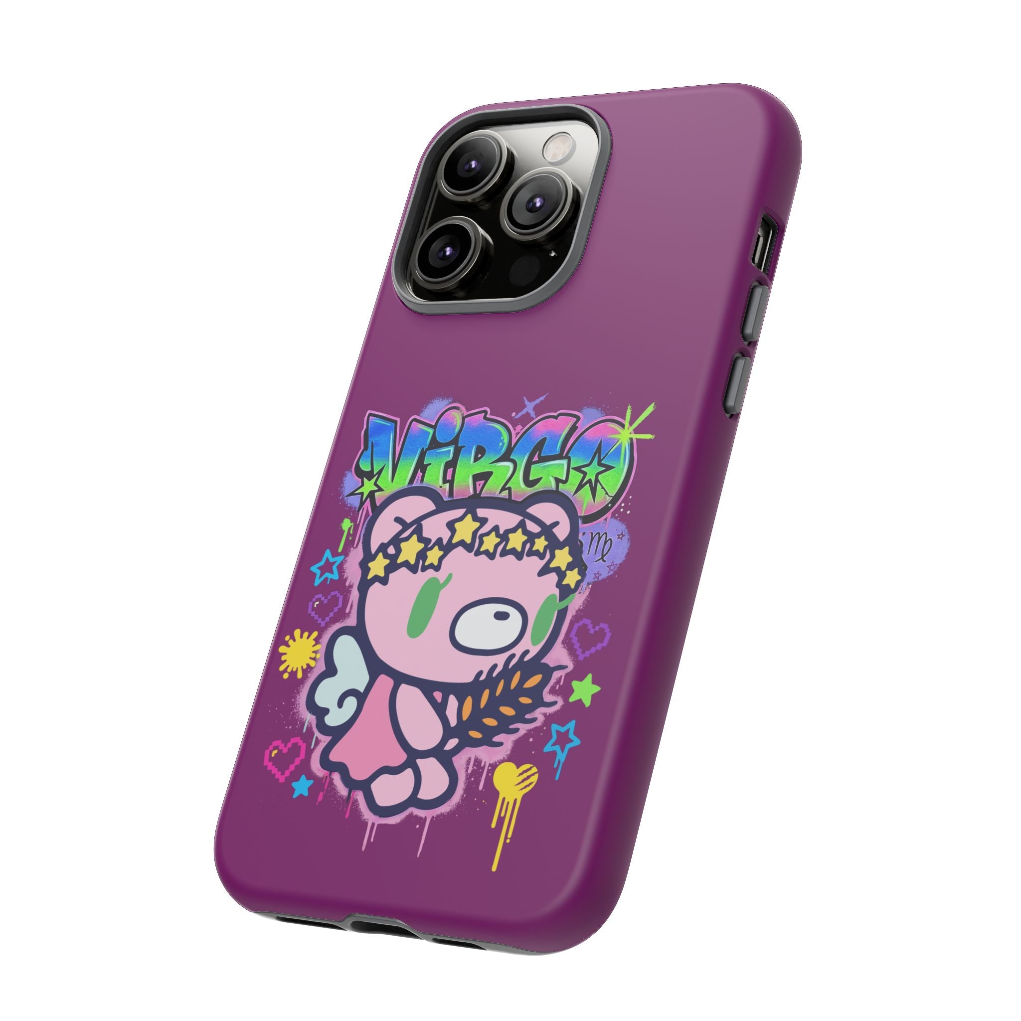 Zodiac Virgo  Gloomy Bear  Phone Case