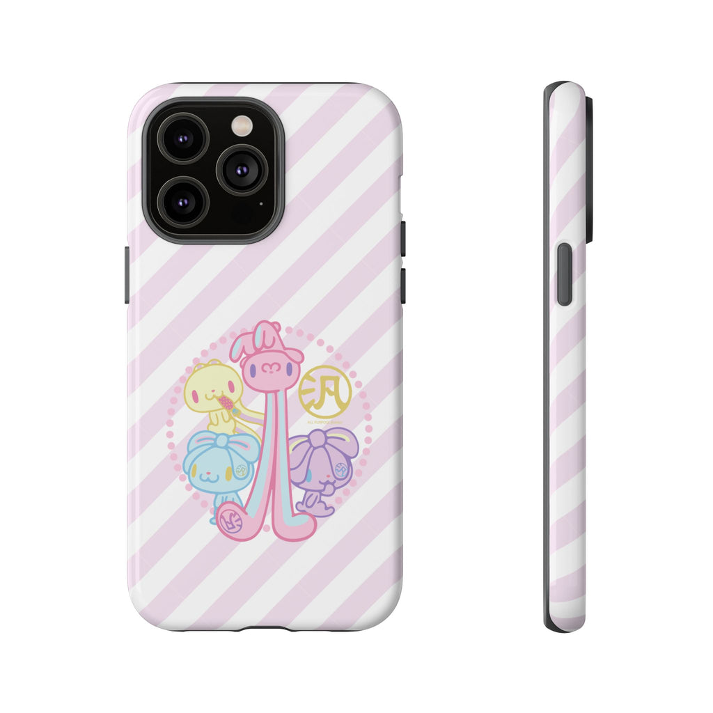 Group Pastel All Purpose Bunny - Phone Case