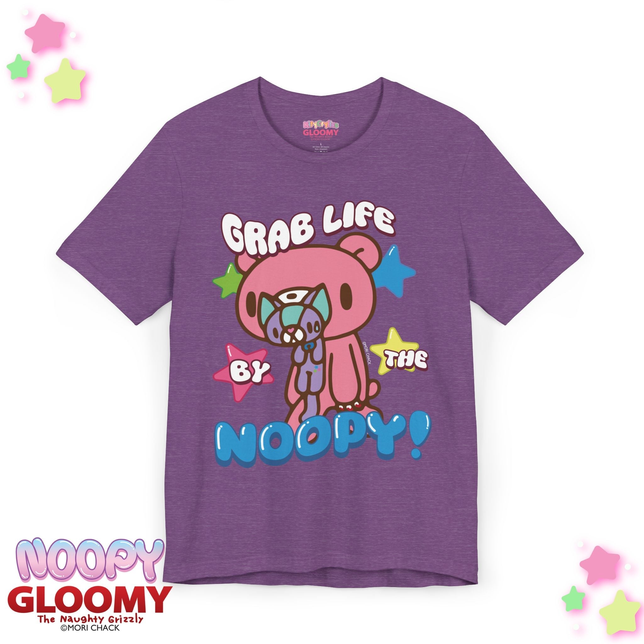 Grab Life By The Noopy - Unisex Tee Shirt [LAVENDER]