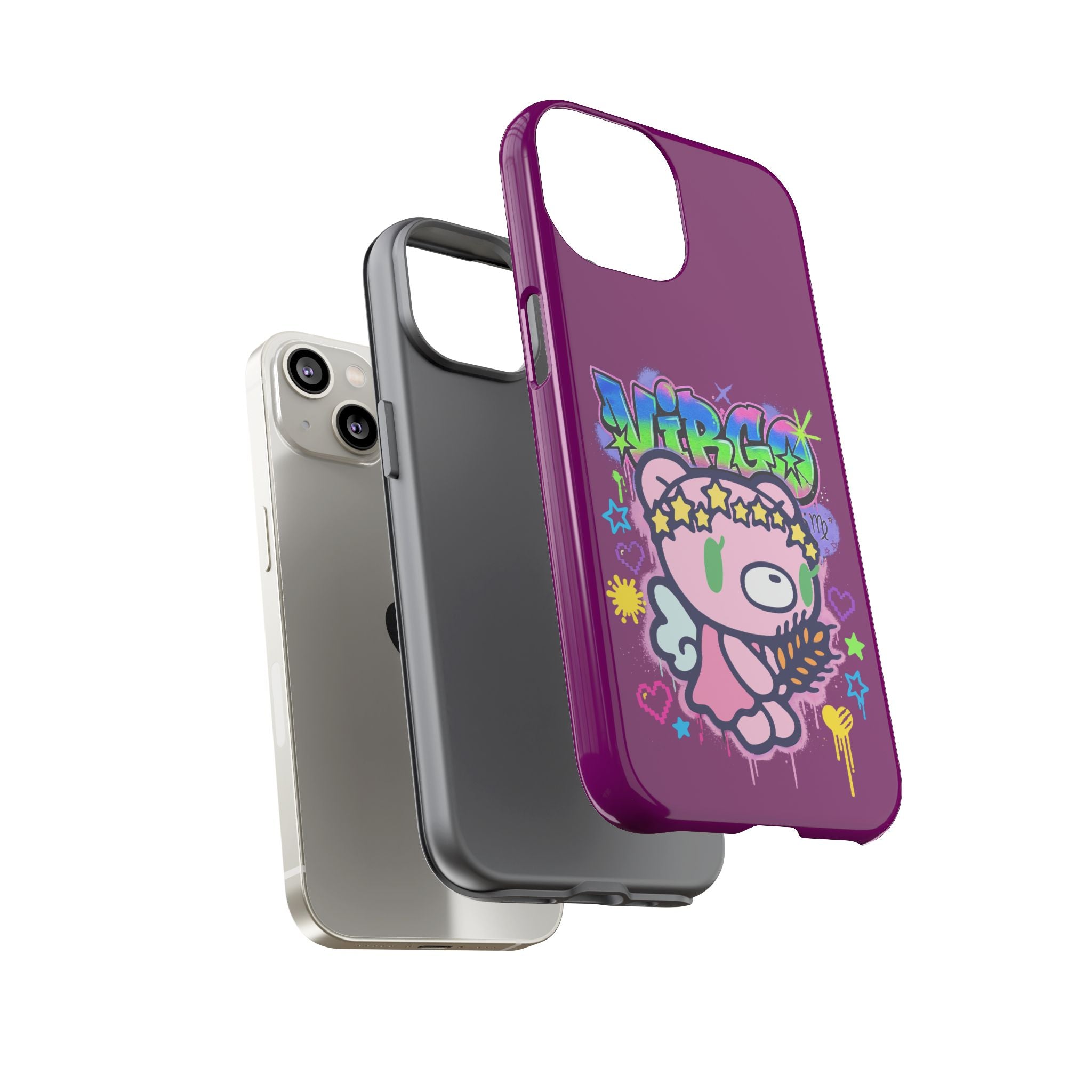 Zodiac Virgo  Gloomy Bear  Phone Case