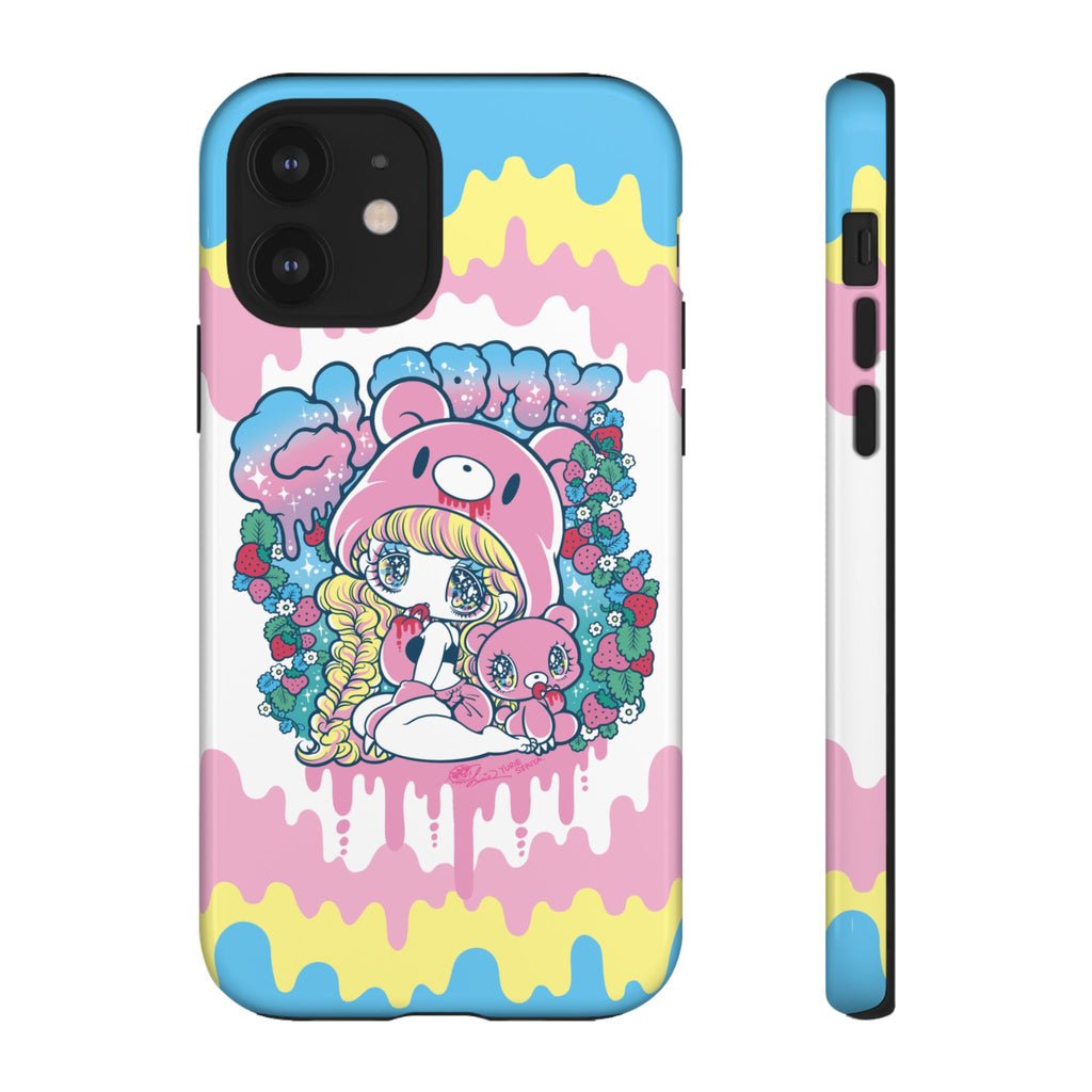 YURIE SEKIYA x GLOOMY BEAR ⭐️ GLOOMY-GIRL STRAWBERRY PHONE CASE