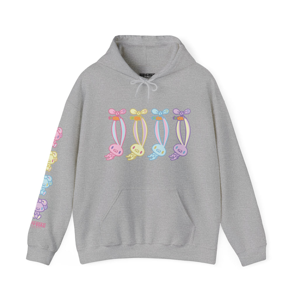 Swing Pastel All Purpose Bunny Unisex Hooded Sweatshirt