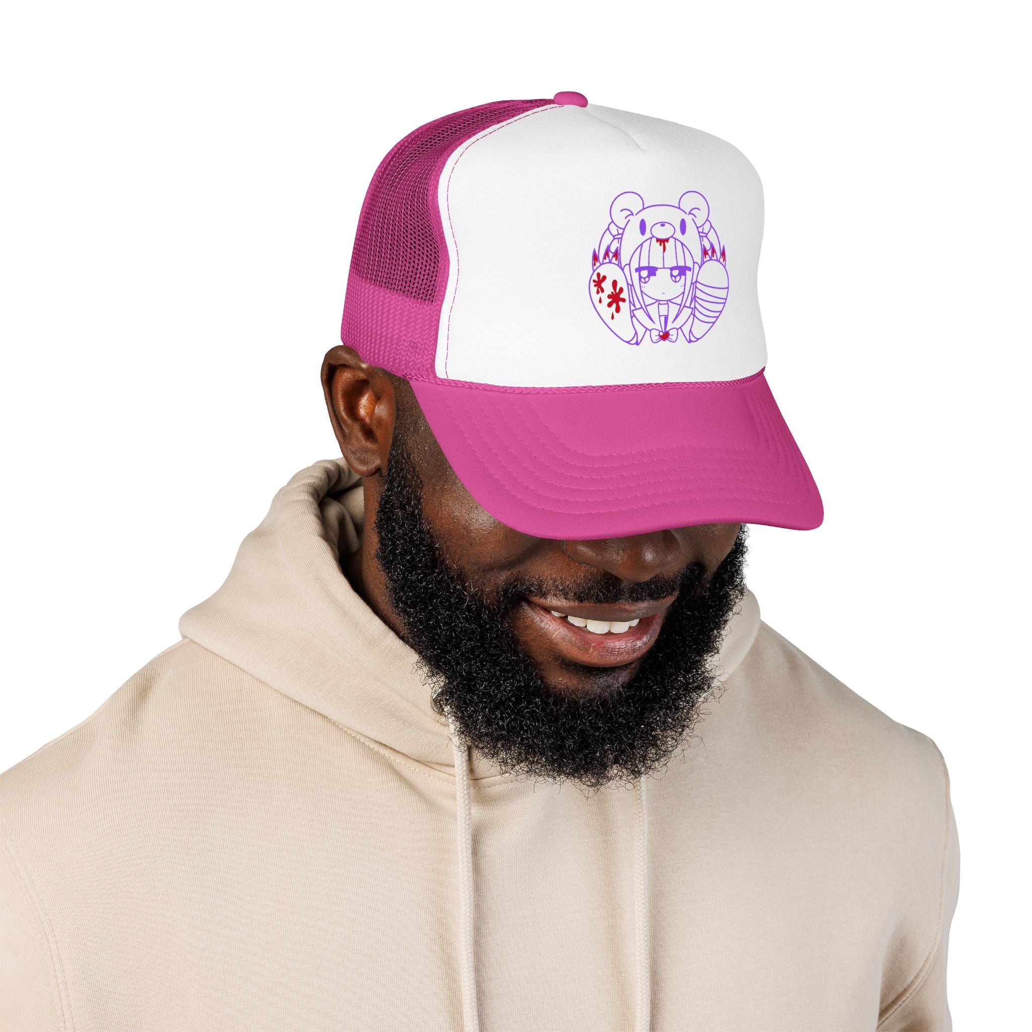 Menhera x Gloomy Foam Trucker Hat