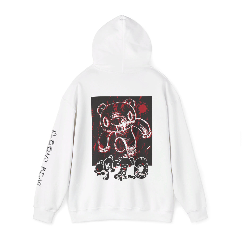 Danger Gloomy Bear Unisex Hooded Sweatshirt