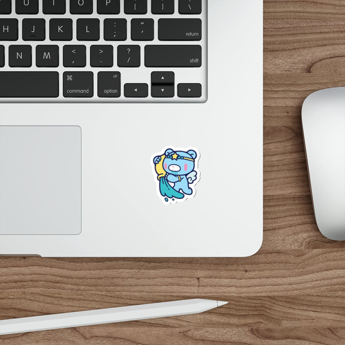 Gloomy Zodiac Aquarius Die-Cut Stickers