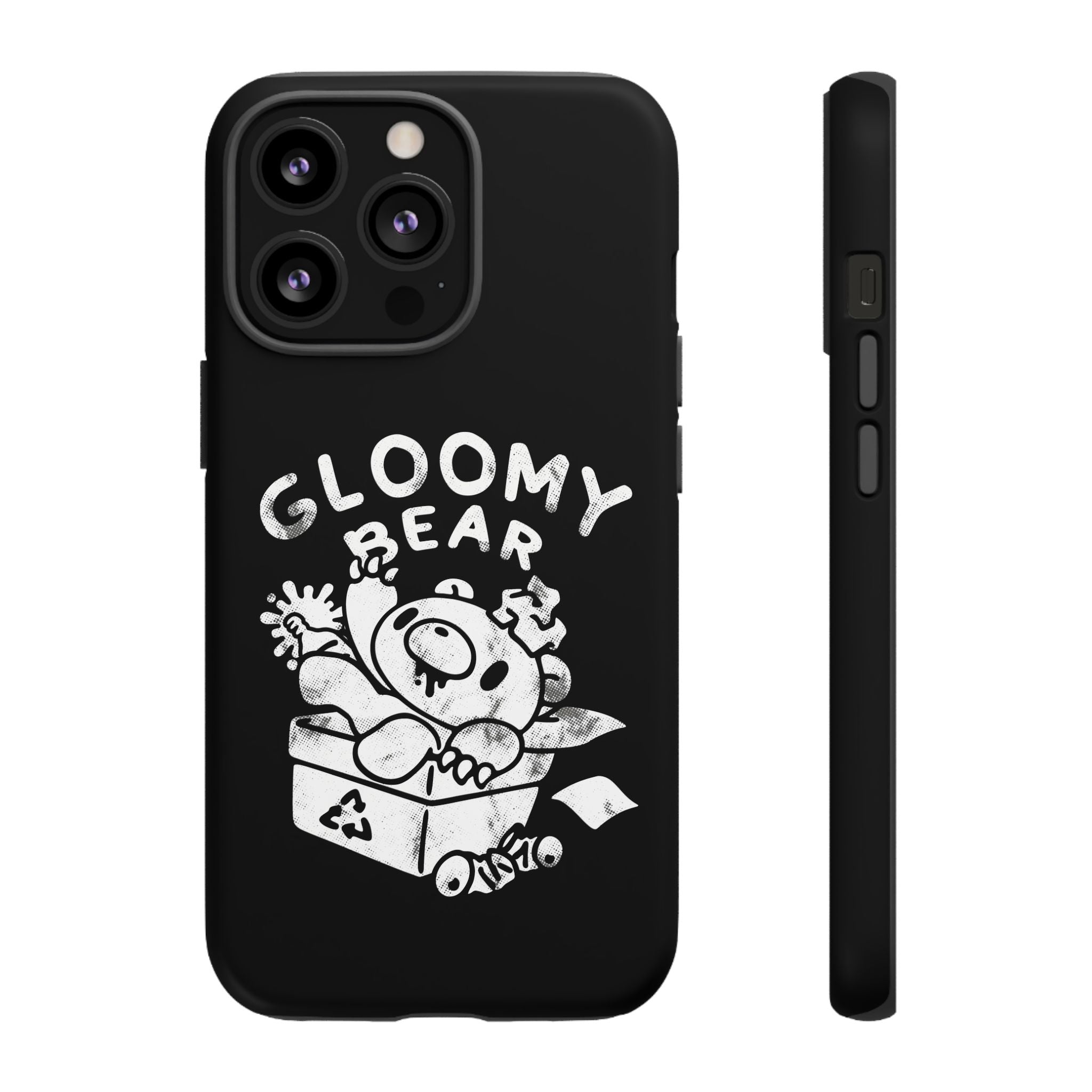 Gloomy trash garbage Phone Case