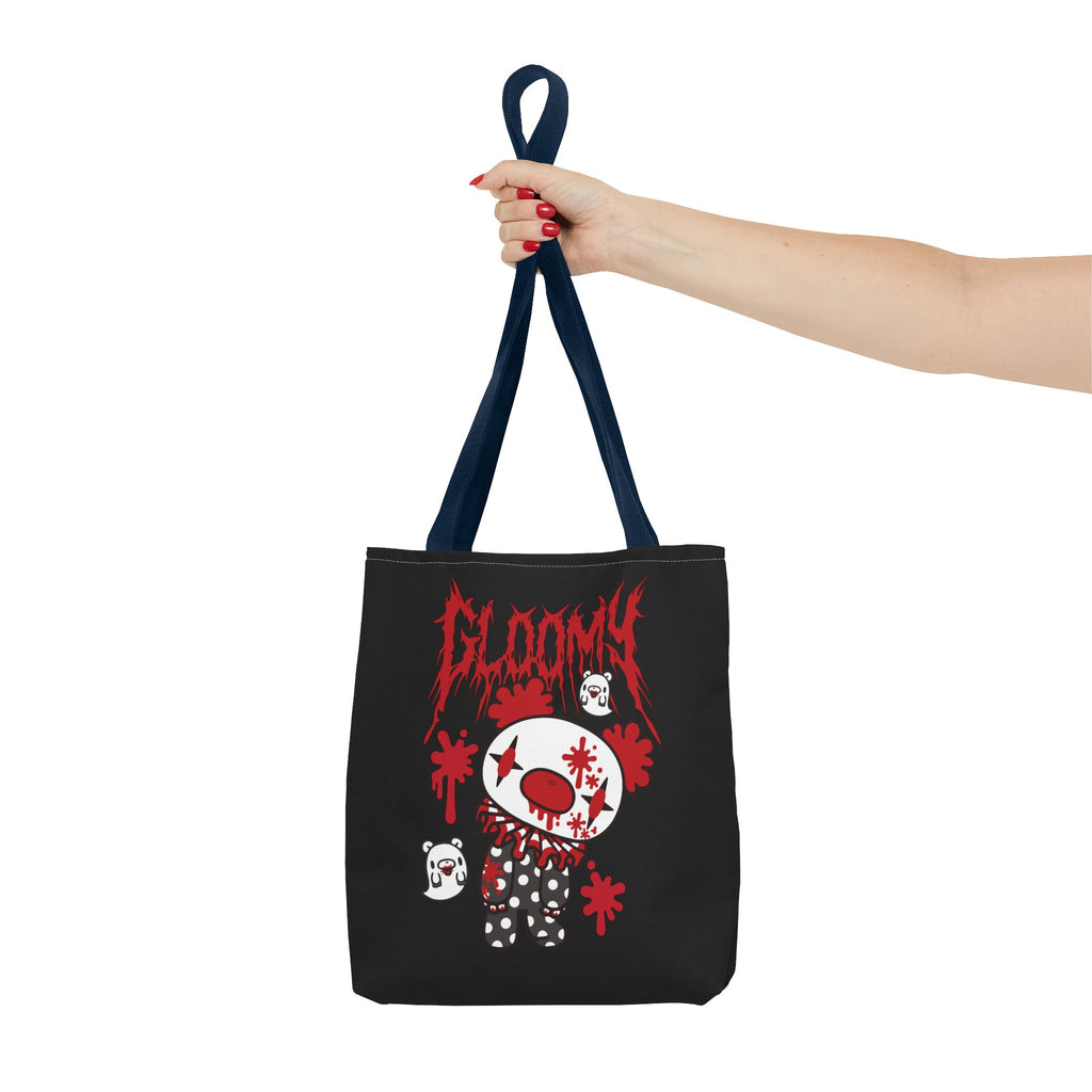 Gloomy Bear Halloween Sletchy Coown Tote Bag - 2024