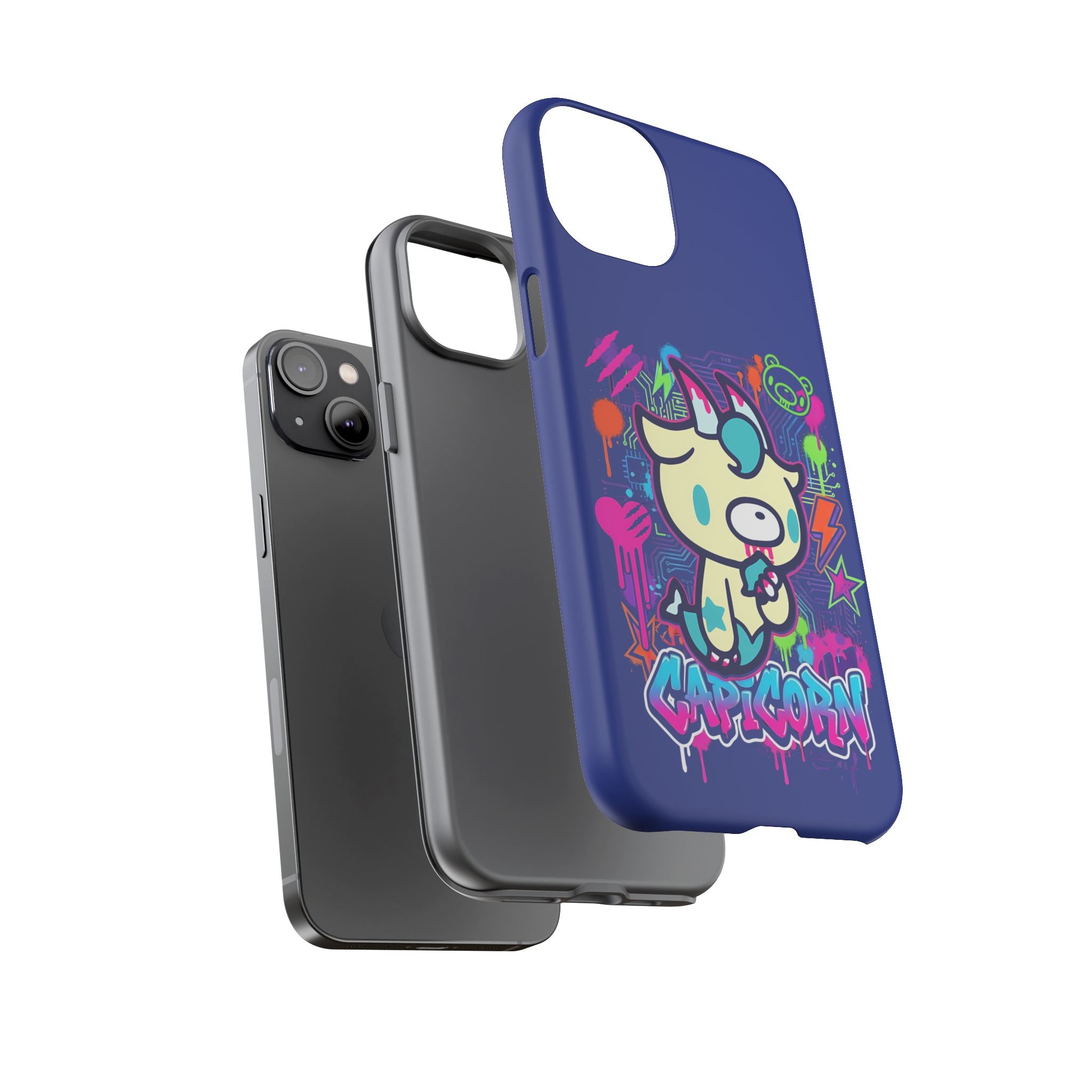 Zodiac Capricorn Gloomy Bear Phone Case