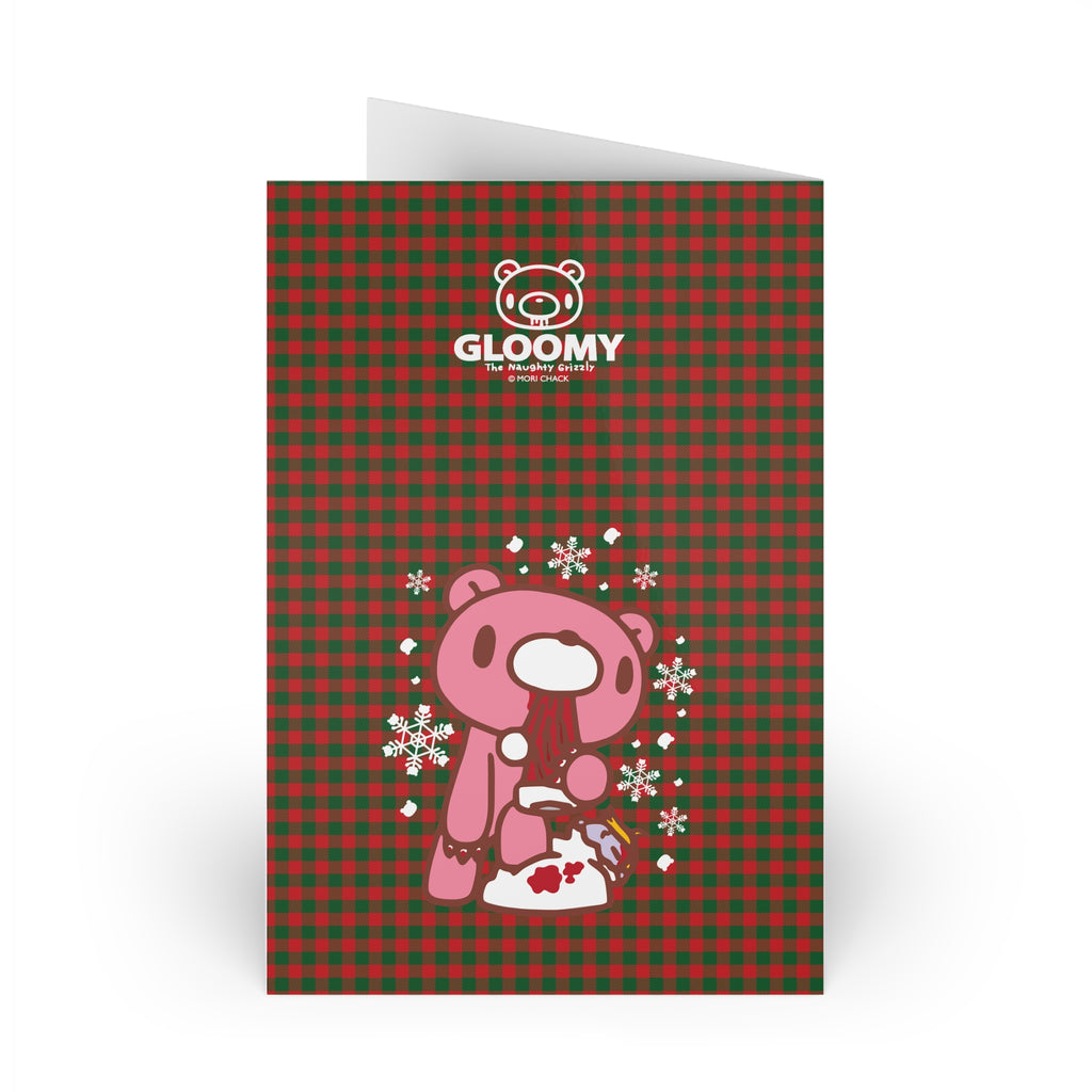 Gloomy Christmas Greeting Cards (1 or 10-pcs)