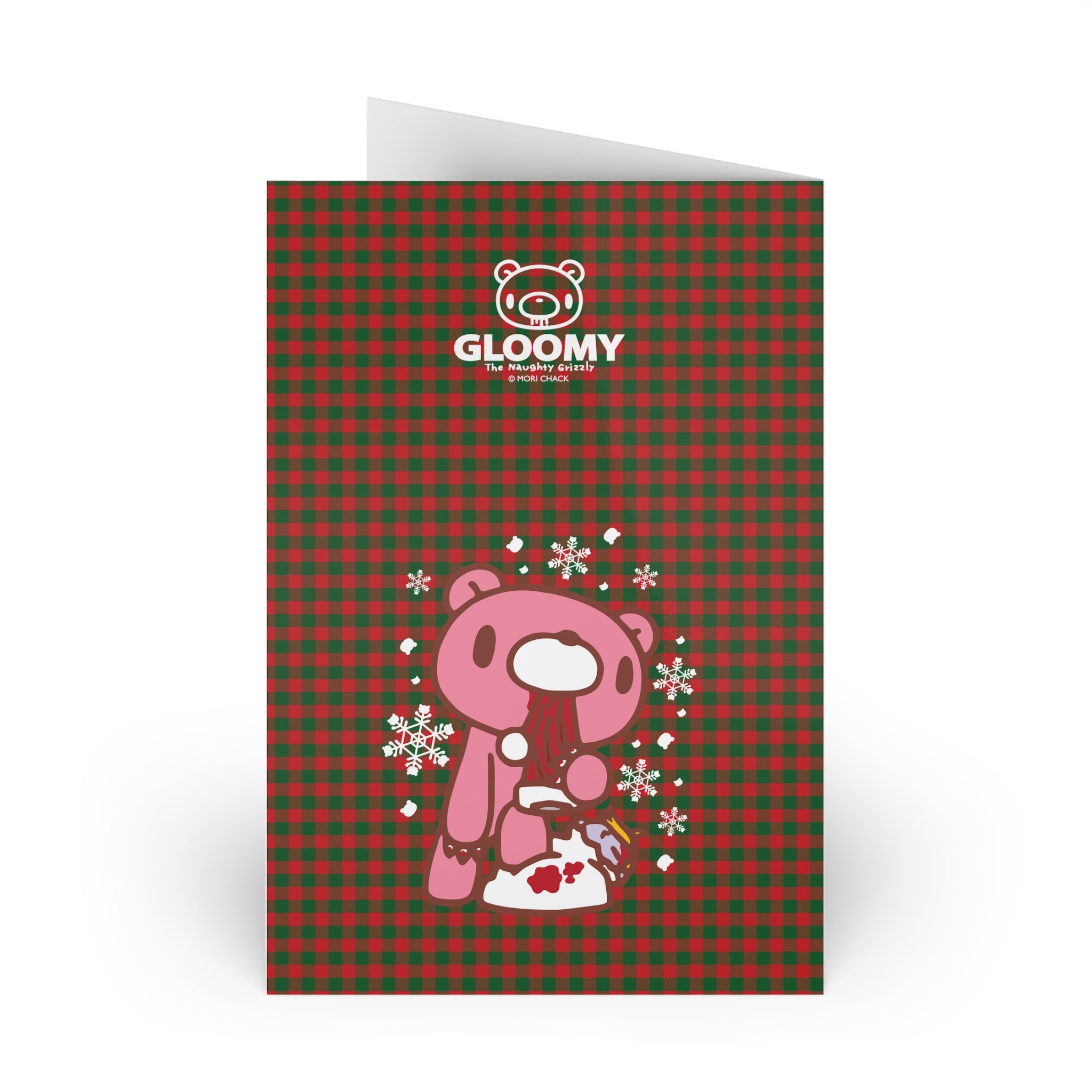 Gloomy Christmas Greeting Cards (1 or 10-pcs)